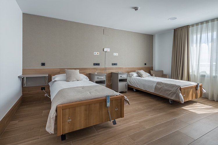 Colisee San Antonio | Residencia y Centro de Dia en Bilbao — Habitaciones