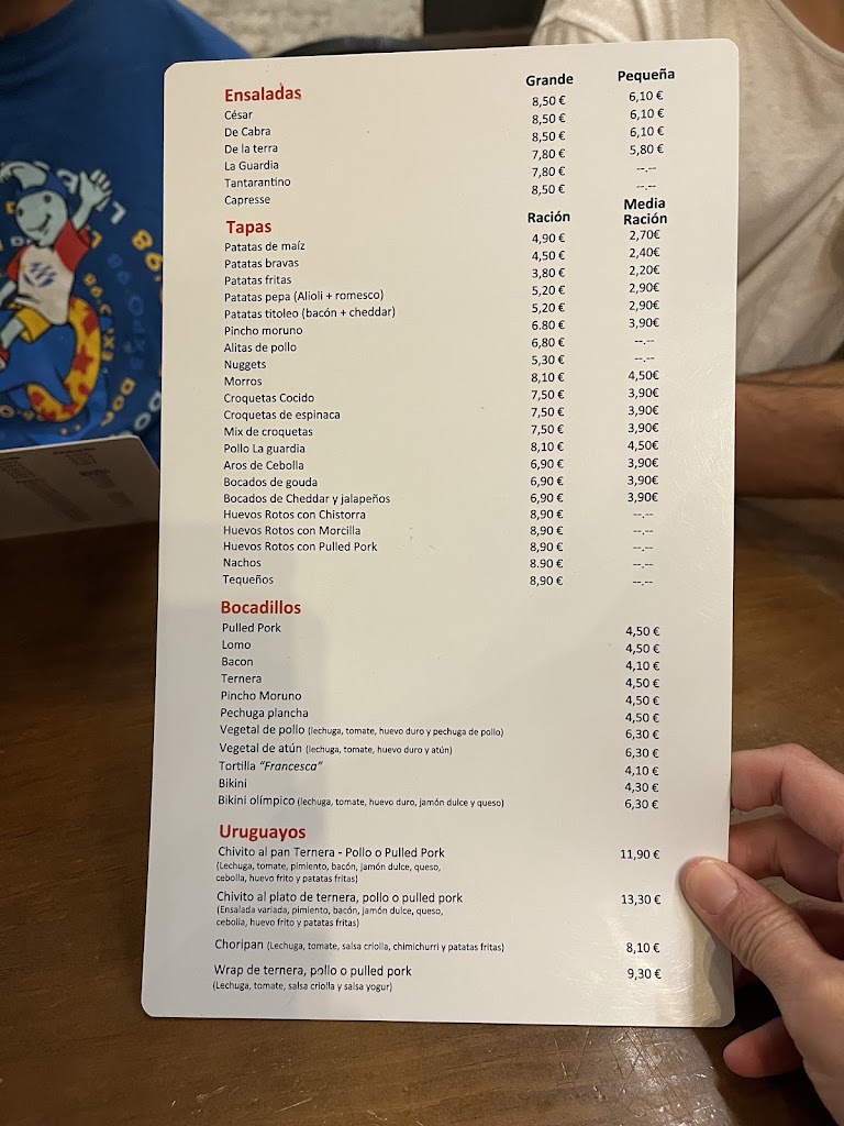 Frankfurt La Guardia Martorell — Carta