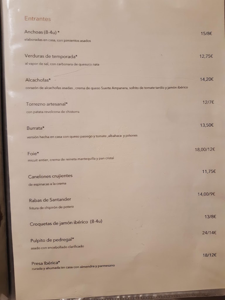 Rte. Lamadrid — Carta