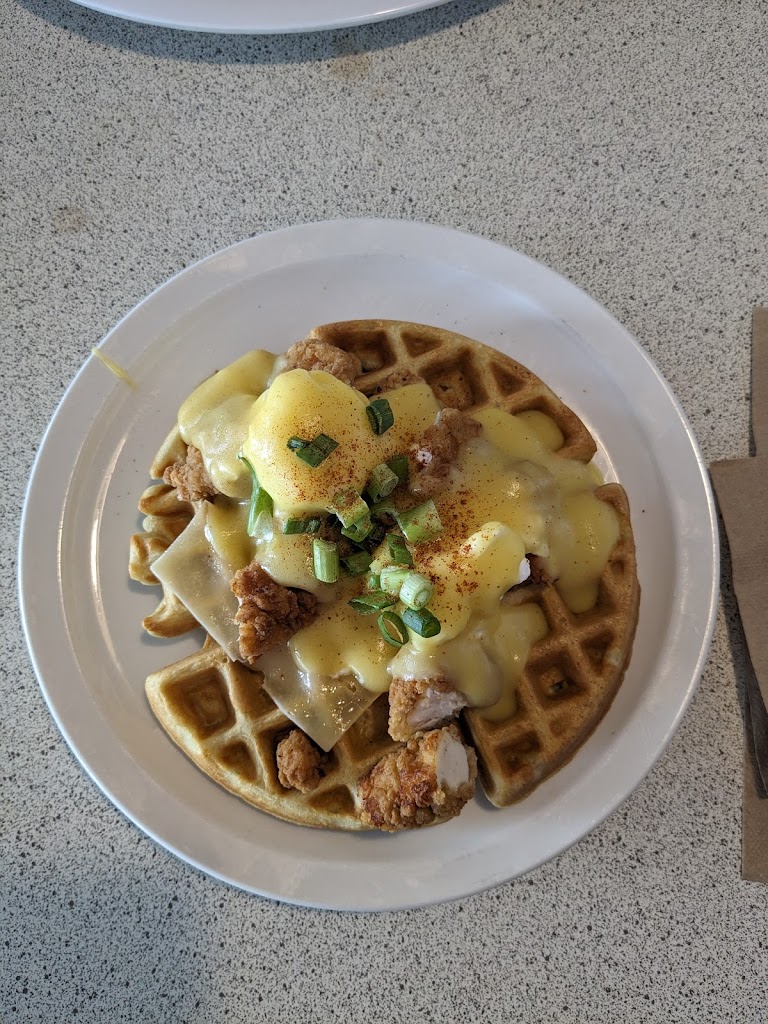 Chicken and waffles