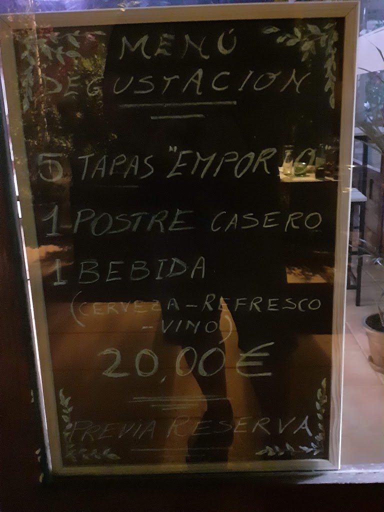 Pub restaurante EMPORIO Gourmet y Copas — Carta
