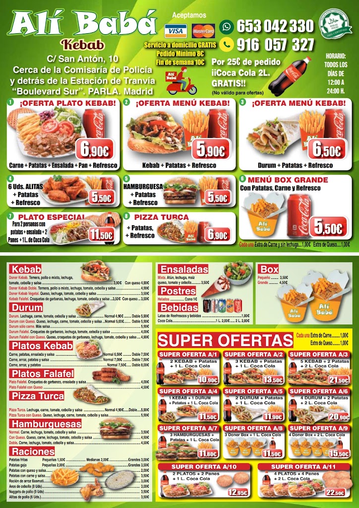 Restaurante Doner Kebab Ali Baba — Del propietario