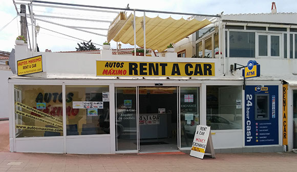 Autos Maximo - Alquiler de coches en Menorca - Calan Porter