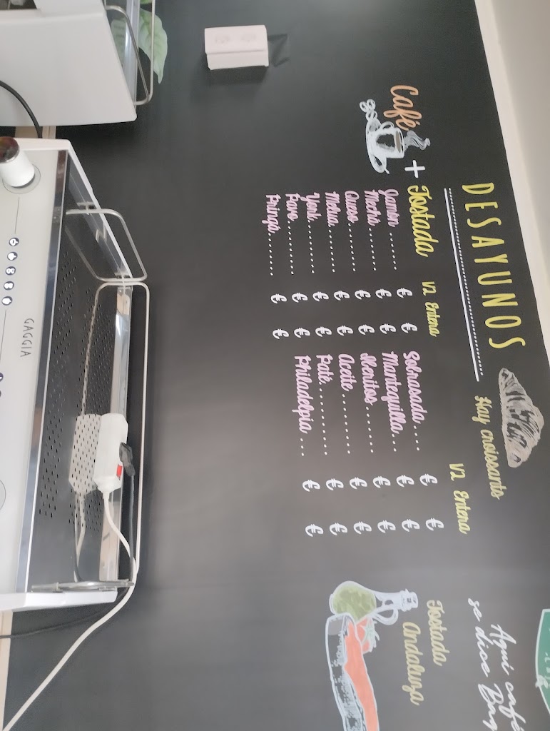 Cafeteria Heladeria El Puerto — Carta