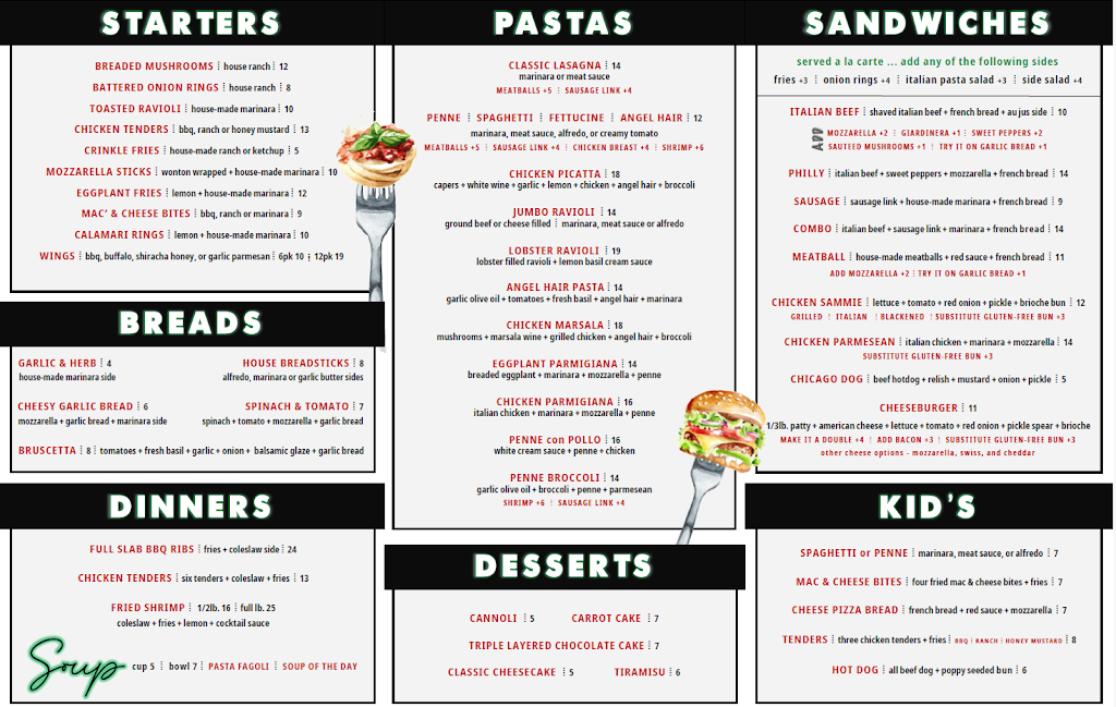  Johnny Pizzas & Pastaria