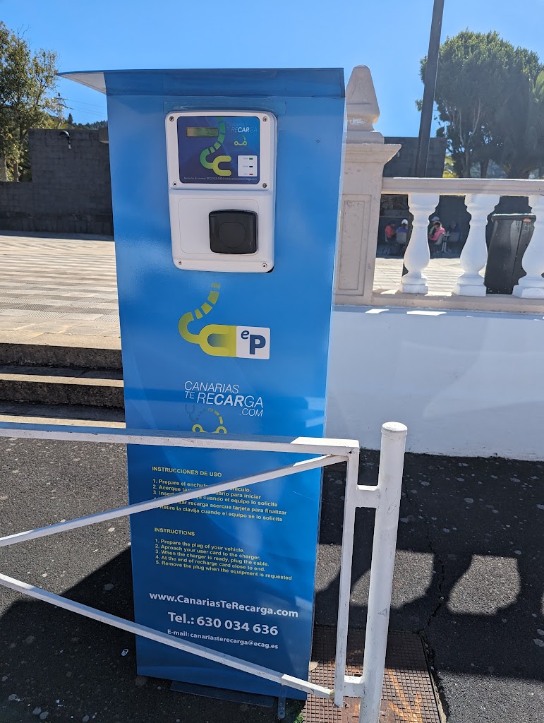 Canarias te Recarga Estacion de carga