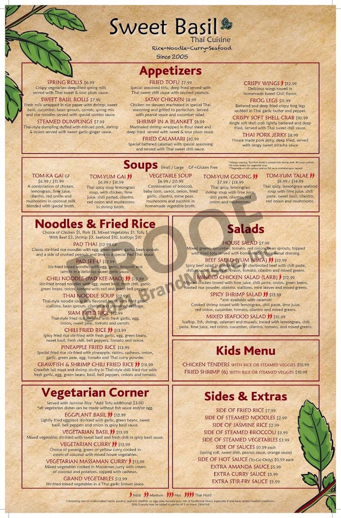 Sweet Basil Thai Cuisine