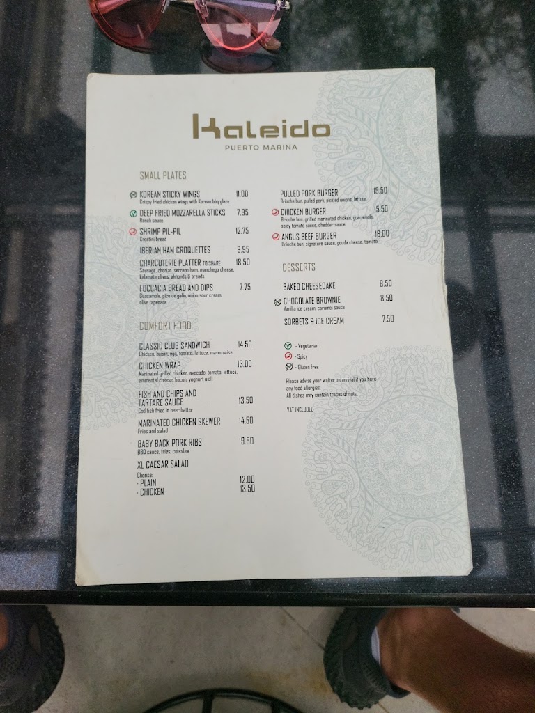 Bar kaleido Puerto Marina — Mas recientes