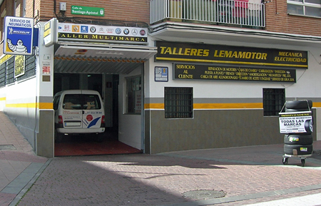 Talleres Lemamotor. Taller de confianza en Alcobendas — Exterior