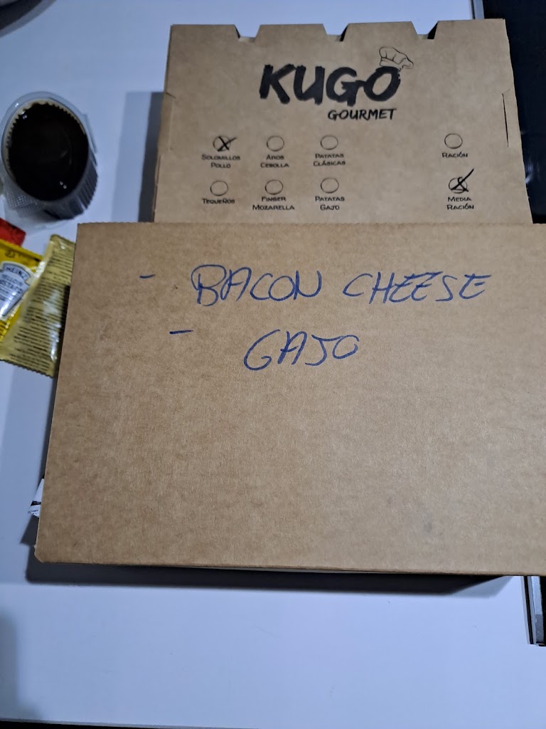 Hamburgueseria KUGO Gourmet — Carta