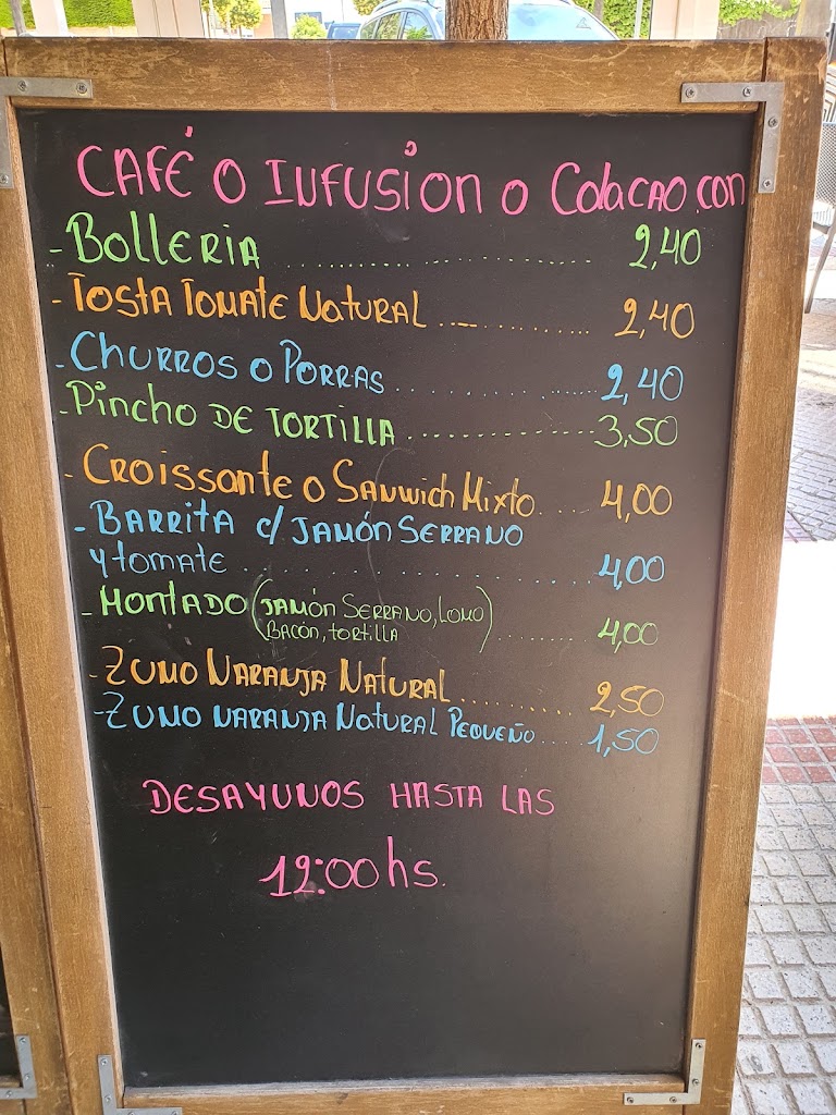 Madre mia grill — Carta