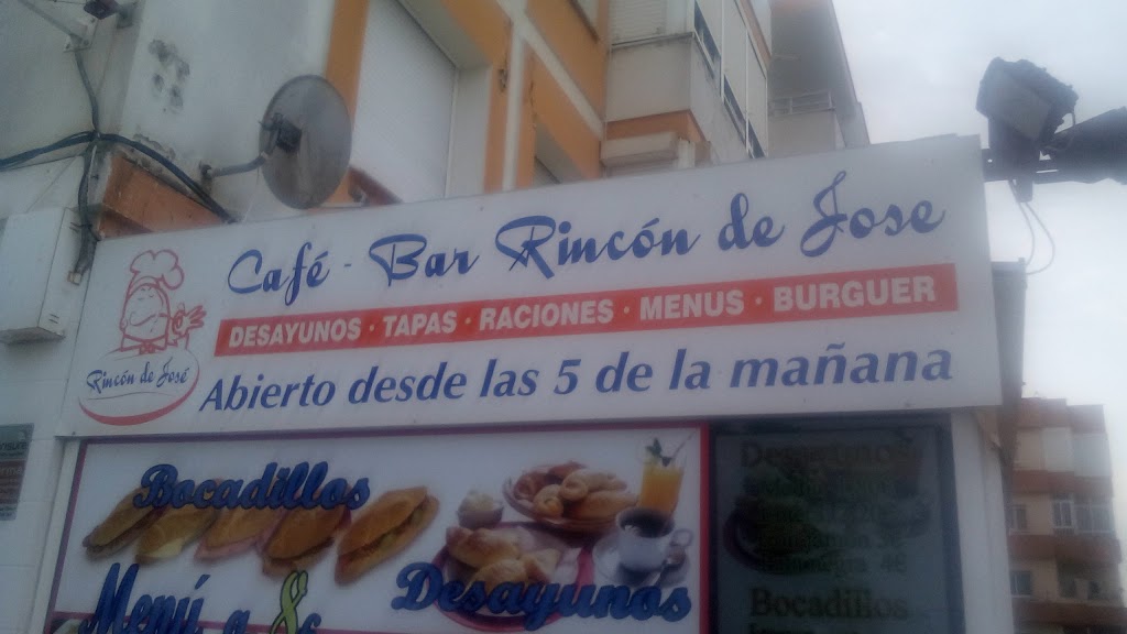 Bar El rincon de jose — Carta