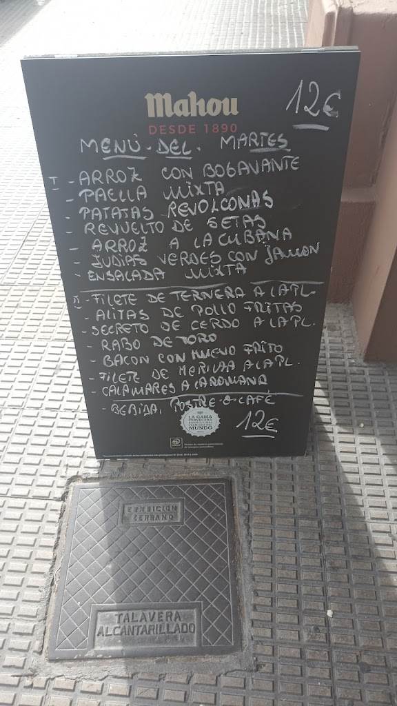 El Colibri — Carta