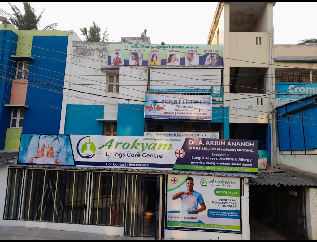 Dr. Dr Arjun Anandh Md Dnb Respiratory Medicine Arokyam Lungs Care Centre