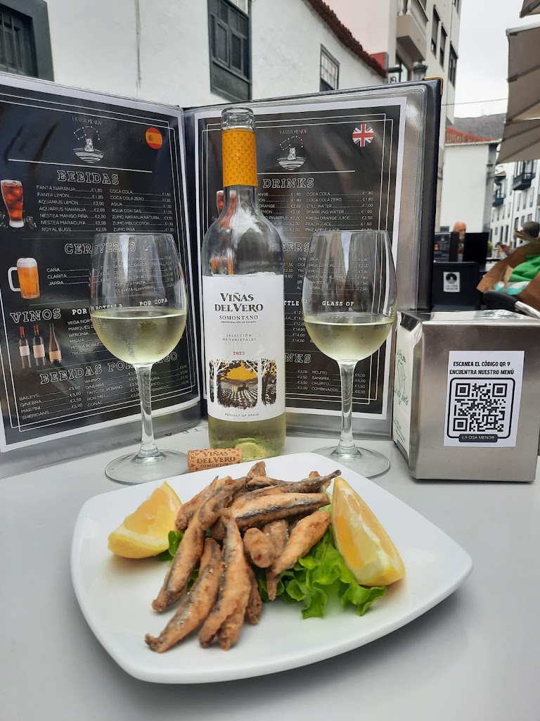 Bar cafeteria La Osa Menor — Carta