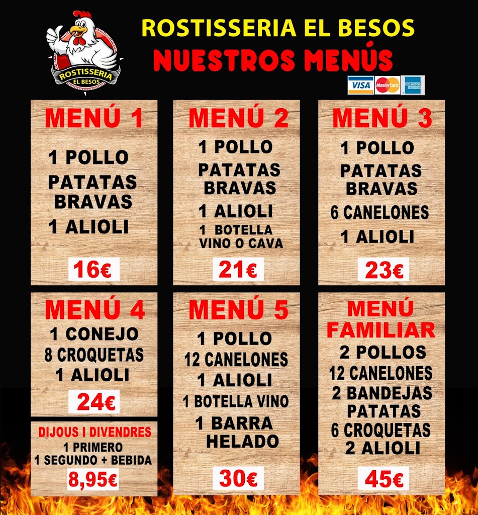 Rostiseria el besos en Sant Adria de Besos — Del propietario