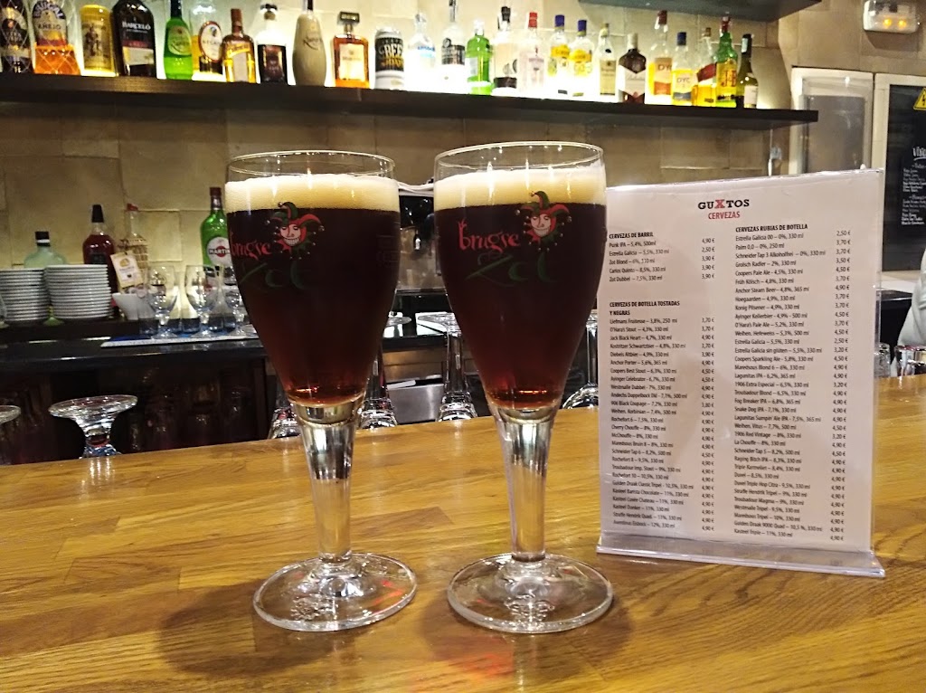 Restaurante GUXTOS — Carta
