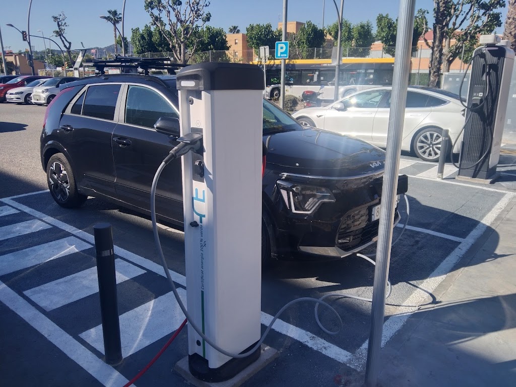 Estacion de carga de vehiculos electricos