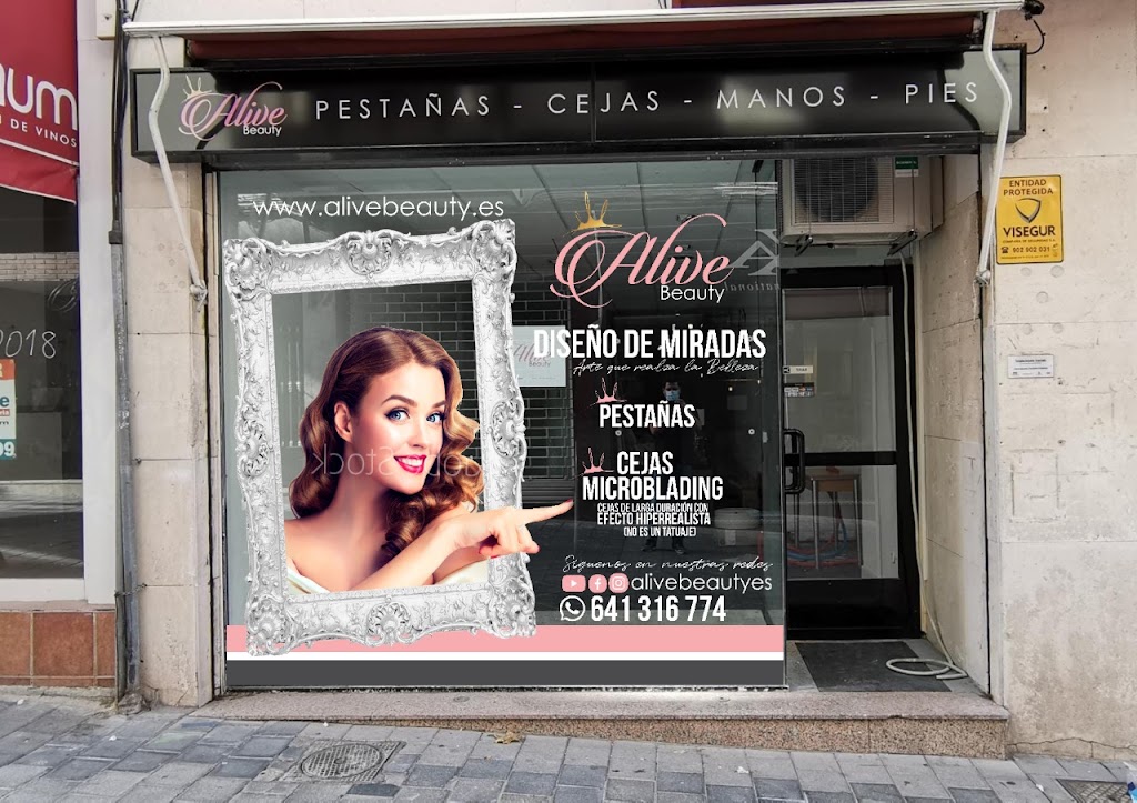 Alive Beauty Cejas y Pestanas — Exterior