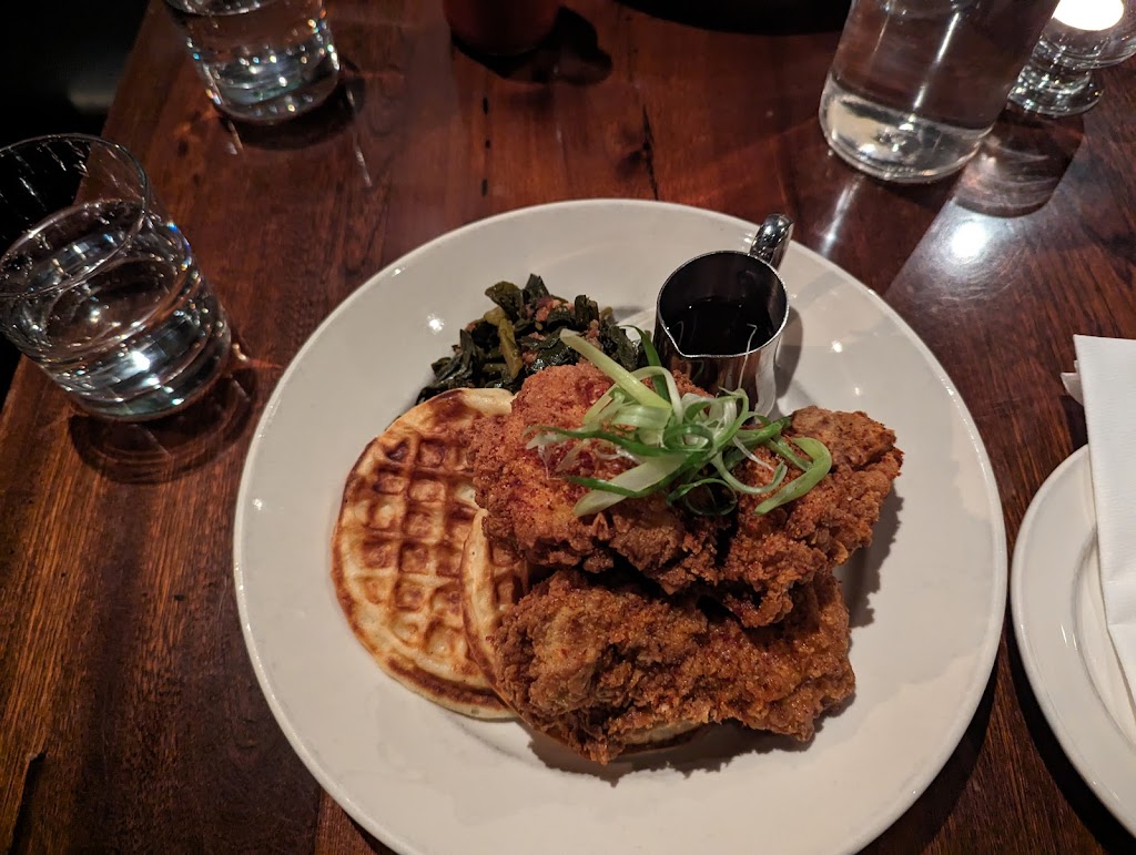 Chicken and waffles