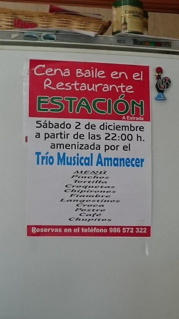 Restaurante Estacion — Carta