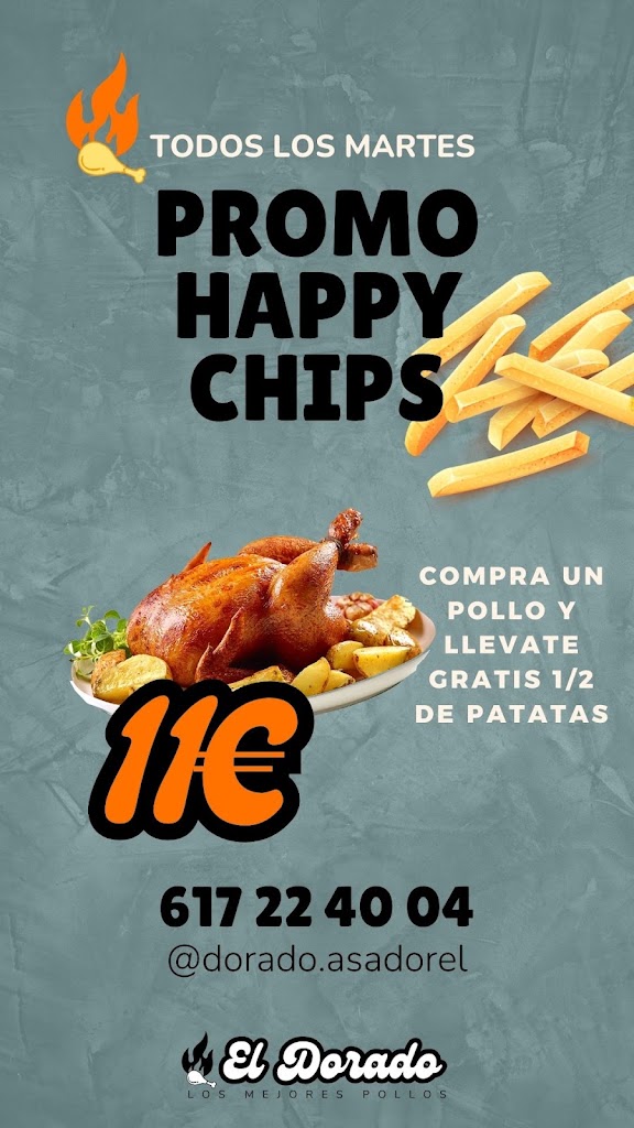 Asador El Dorado — Carta