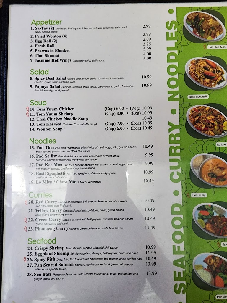 Thai Jasmine Cuisine Pasadena