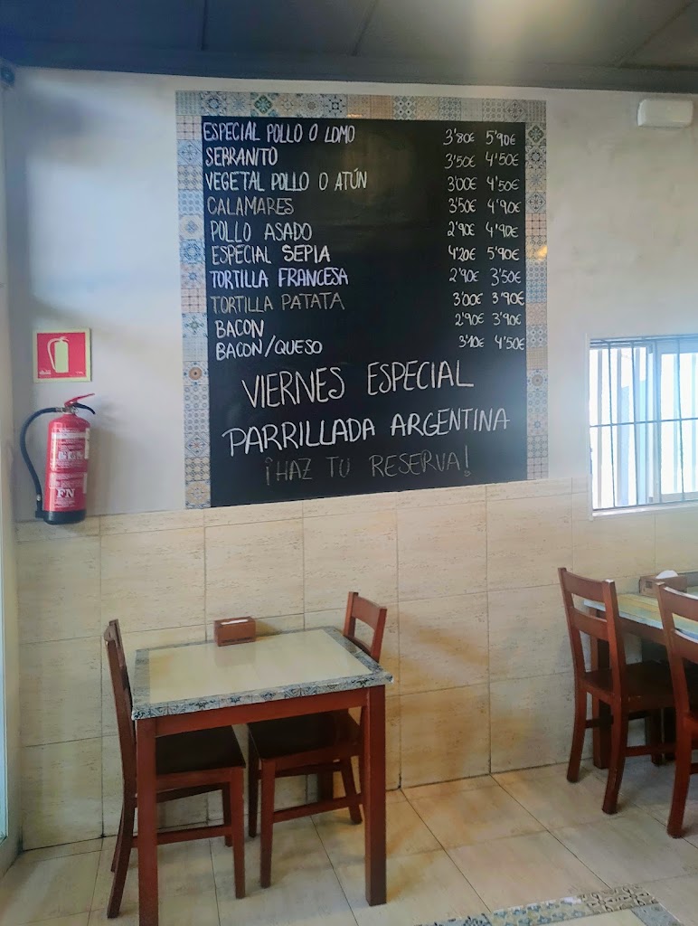 Bar Lisavar — Carta