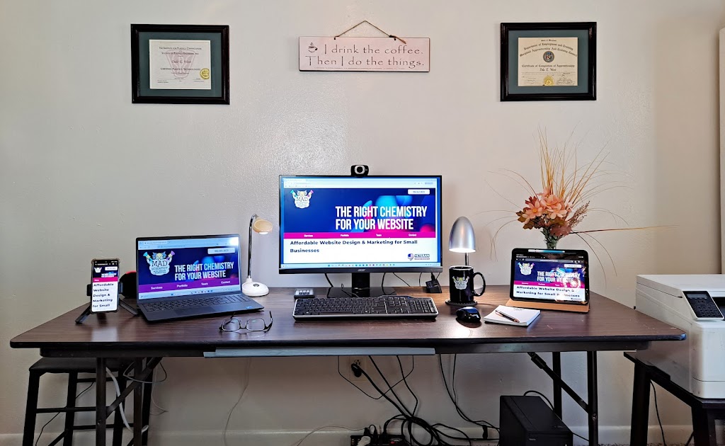 Mad Scientist Web Design Marketing
