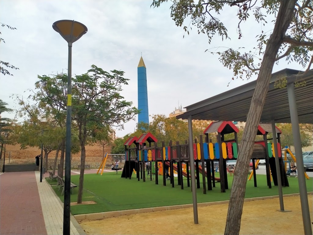 Parque infantil adaptado para sillas de ruedas