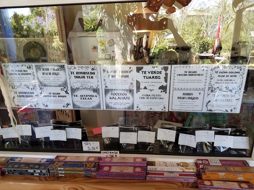 Altea Bed & Breakfast - Teteria Jardin de los Sentidos — Carta