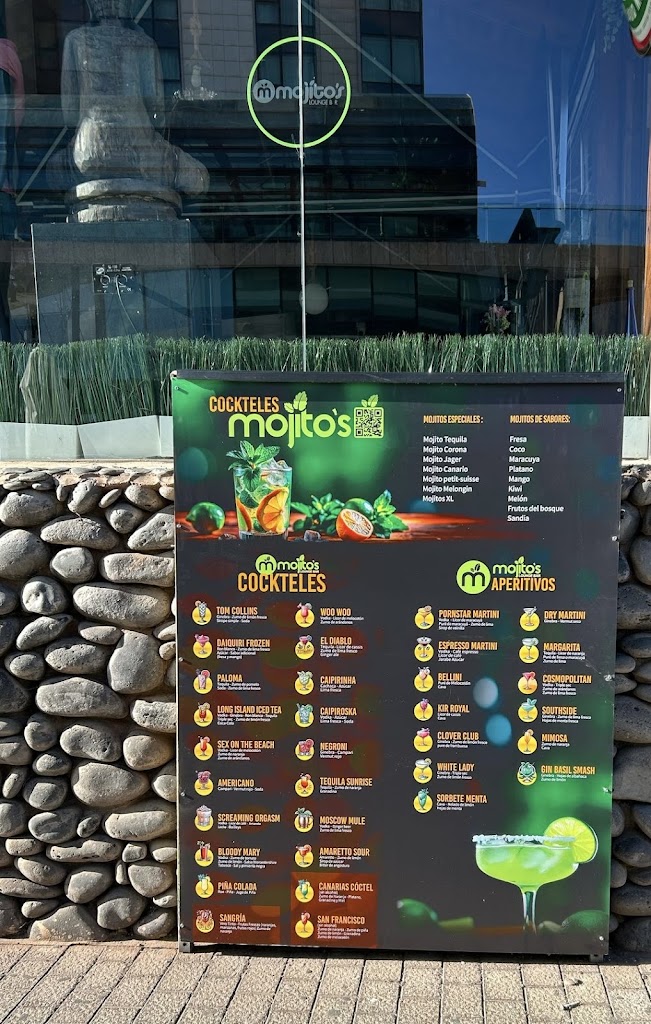 Mojito's lounger Bar — Carta