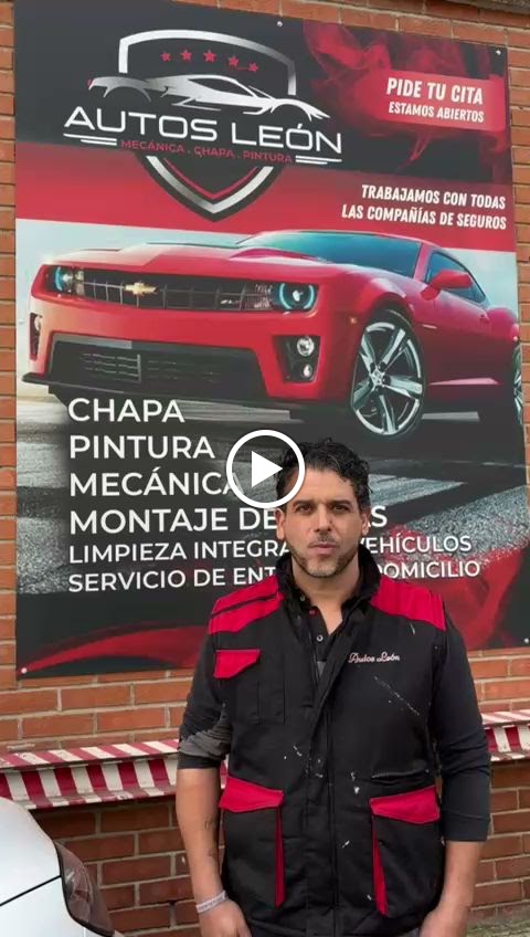 AUTOS LEON Taller Chapa y Pintura Algete (Concertado Mutua Madrilena) — Videos