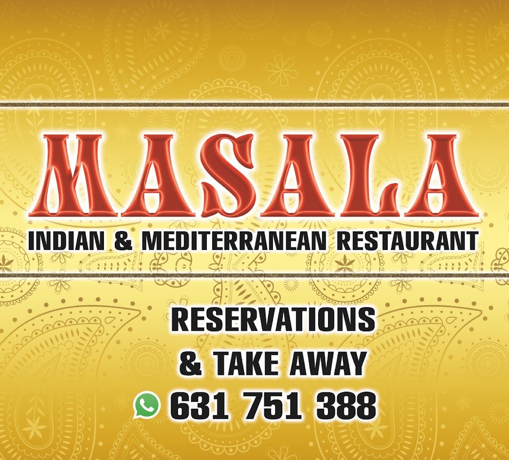 MASALA INDIAN RESTAURANT — Del propietario