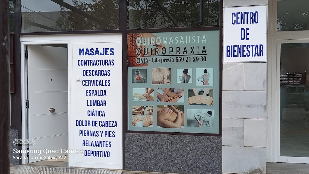 Centro de Salud y Bienestar Cinta Laguna. Quiromasajista - Quiropraxia.