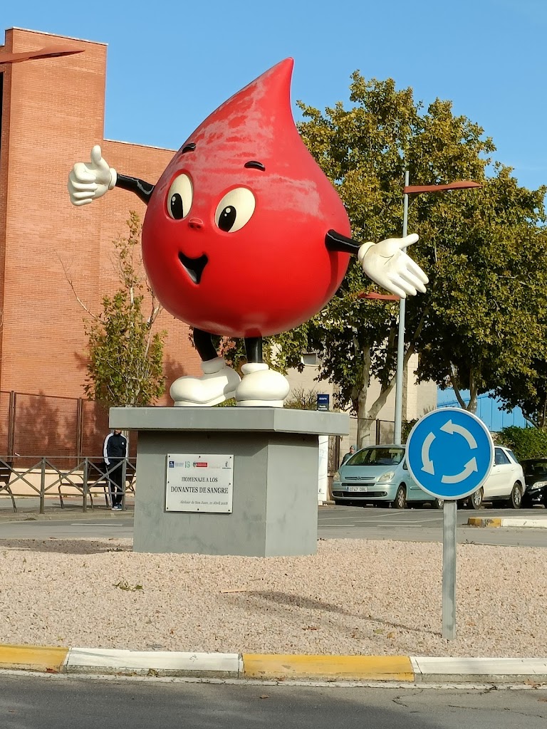 Escultura de Gotito. Hermandad de Donantes de Sangre de Alcazar de San Juan.