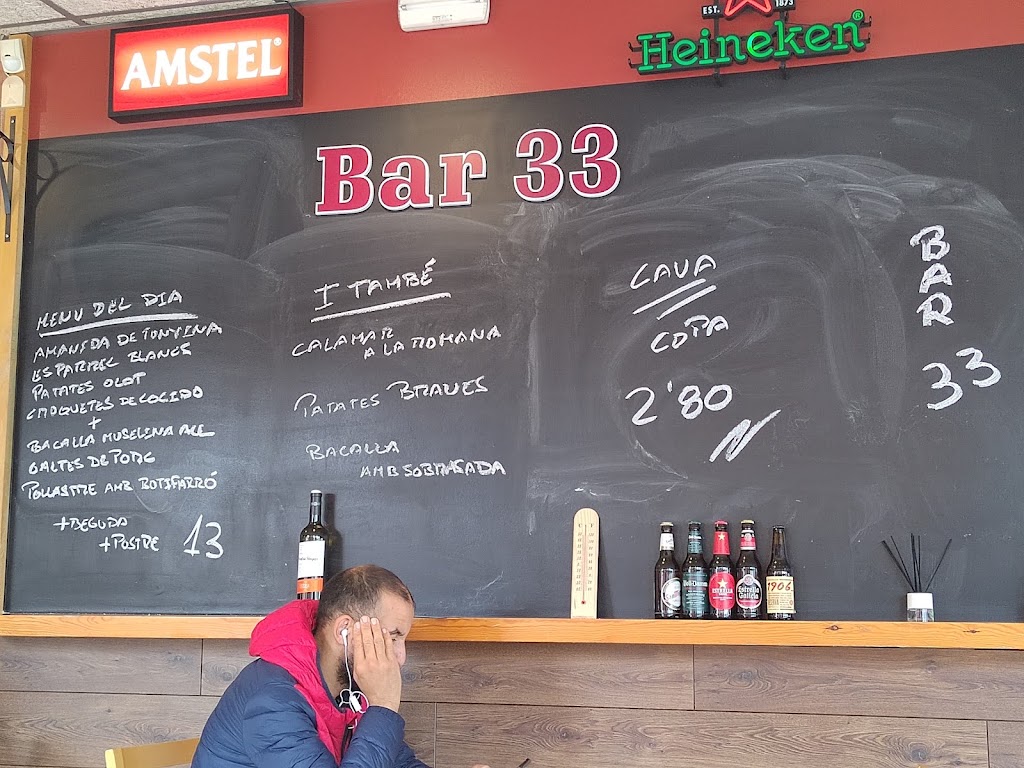 Bar 33 — Carta