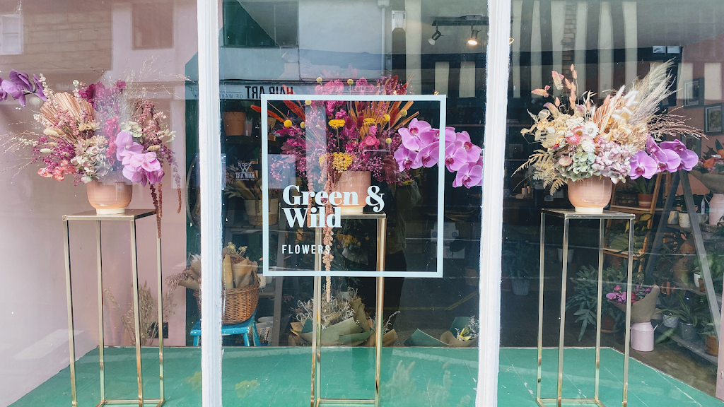Green and Wild Flowers