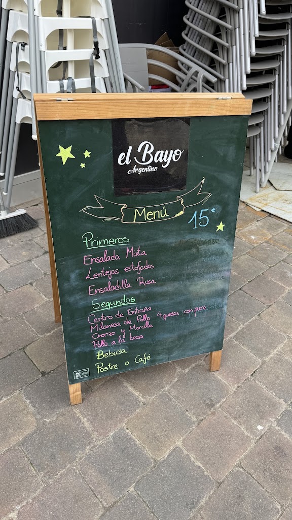 El Bayo Argentino — Carta