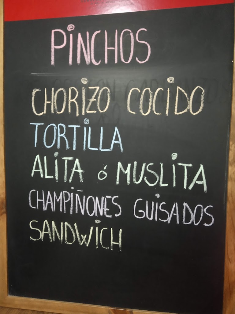 Cafe Bar La Carrasca — Carta