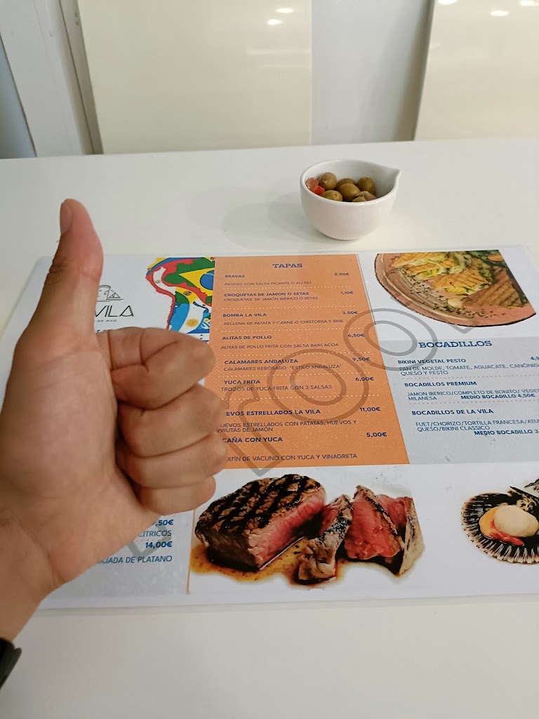 LA VILA CAFE — Carta