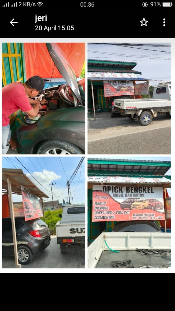 bengkel mobil opick muara teweh