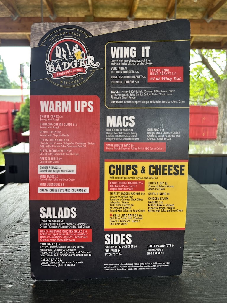  Thirsty Badger Sports Bar & Grill