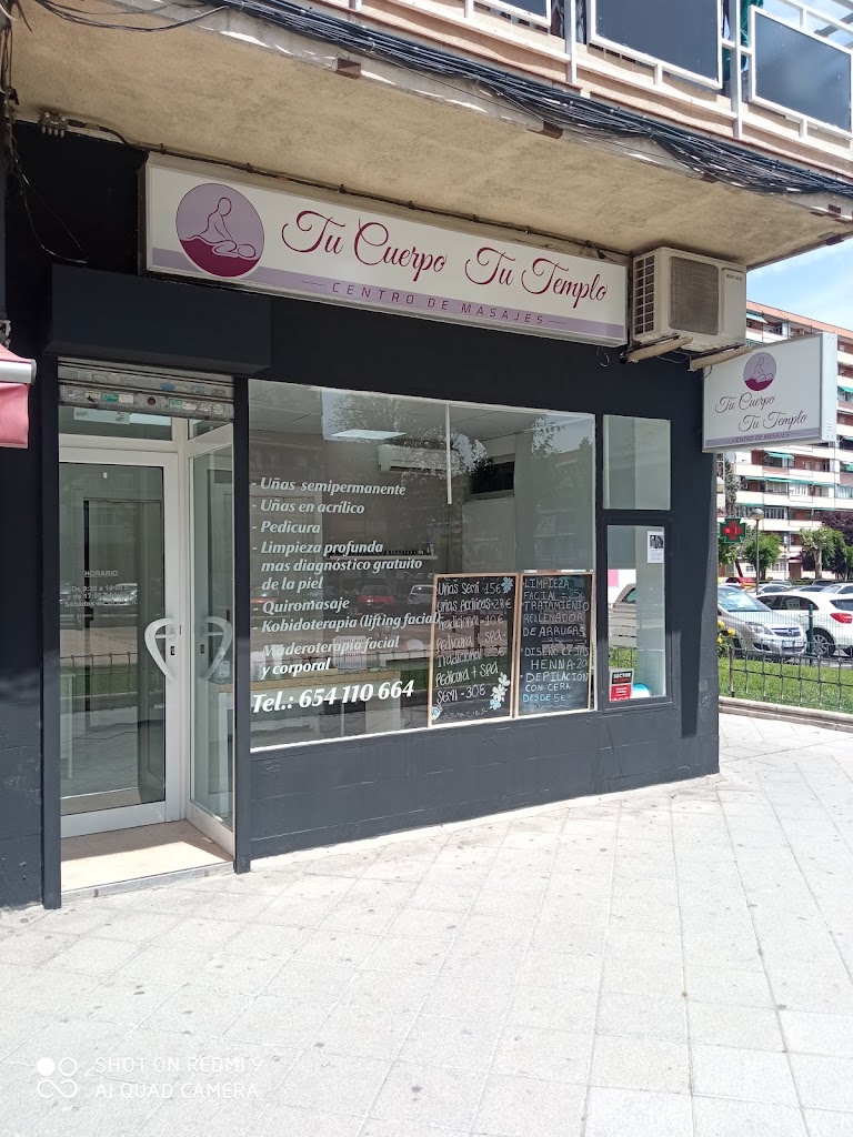 Tu cuerpo Tu templo centro de masajes y estetica