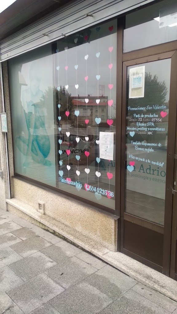 Centro de estetica Ainhoa Adrio|Tratamiento postquirurgico Vigo|Tratamiento Indiba Vigo|Tratamiento Capilar Vigo — Del propietario