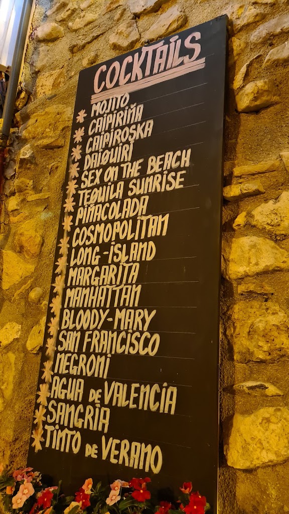 Bar Gaudi Taverna — Carta