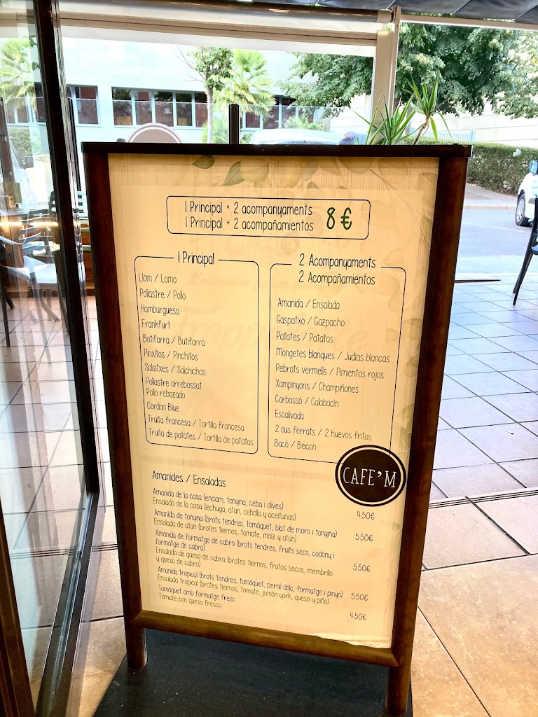 Cafe'm 2 — Carta