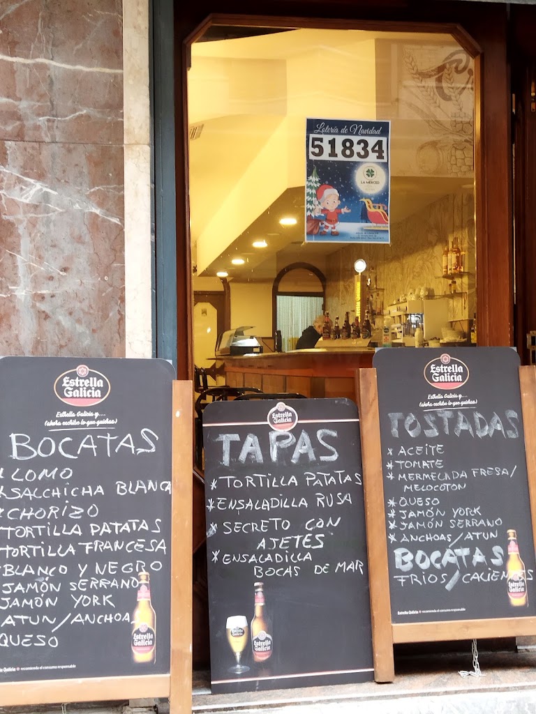 Bar Villena — Carta