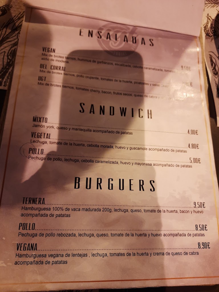 UGT SOCIAL BAR — Carta