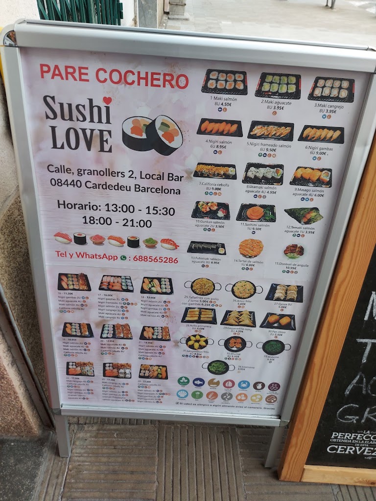 Pare Cochero — Carta